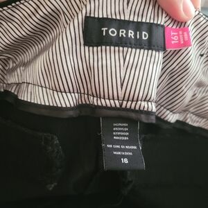 Torrid Black Women's Pants